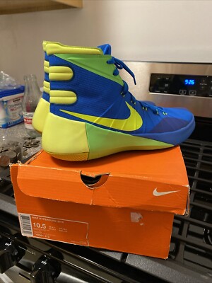 Nike Hyper Dunk 2015 Sz 10.5 Soar/Volts Green Strike Hyper Rare Dead Stock ￼