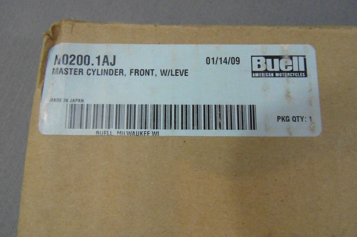 NEW OEM Genuine Buell Front Brake Master Cylinder w/ Lever Ulysses