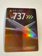 Delta Airlines Trading Cards #53 & #55 – Boeing 737-900ER & 767-300ER (2022)