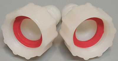 Dixon TCF75 Nylon Tuff-Lite Fitting Size: 5/8'' Coupling / 2ea.