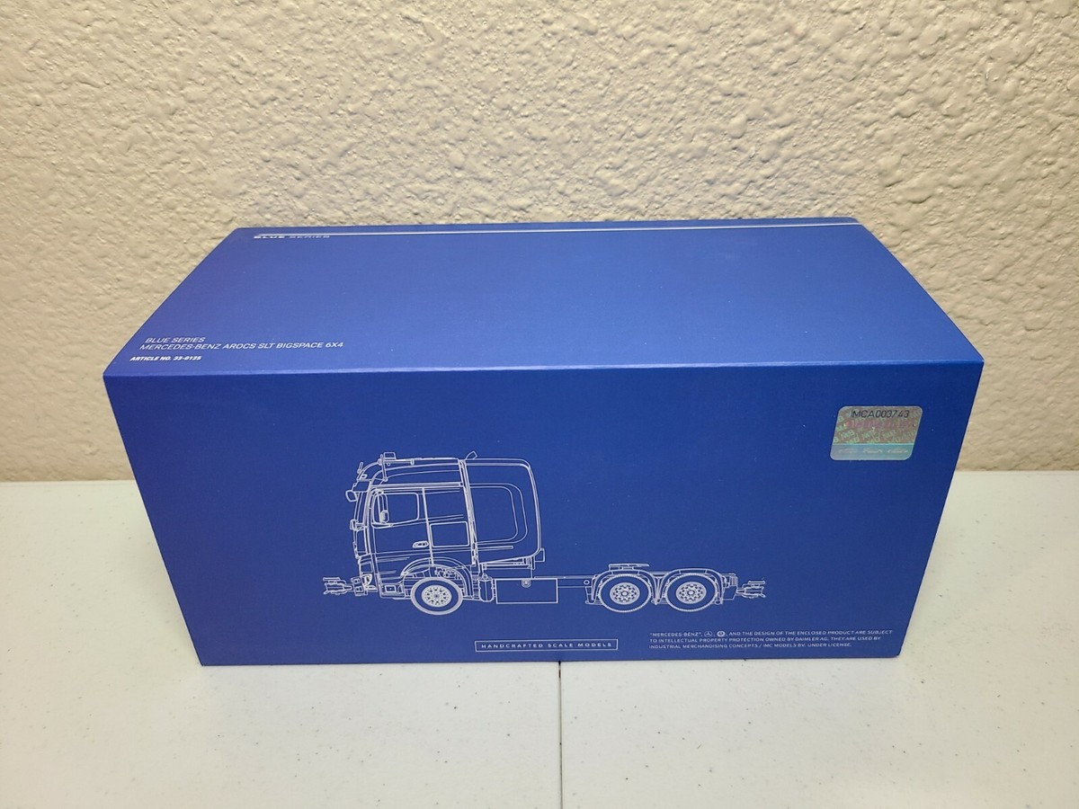 Mercedes-Benz Arocs BigSpace 6x4 - Blue Series IMC 1:50 Scale