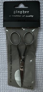 Gingher 6 Inch Knife Edge Applique Scissors