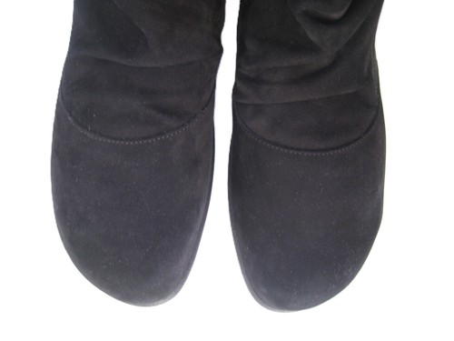 NAOT BLACK NUBUCK LEATHER BOOTIES WOMEN'S SIZE US 8-8.5 EUR 39 HOT FREE S/H - Picture 6 of 13
