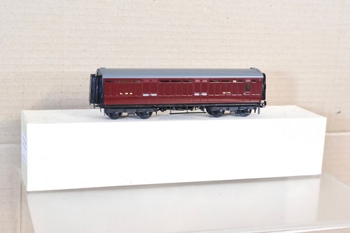 COMET MODELS KIT BUILT LMS LNWR WEINROT PERSONENWAGEN VOLL GEBREMST 32155 OM | Zustand: Used