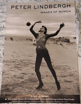 PETER LINDBERGH ''Images of Women'' Plakat - Auflage 50  - Signiert - 84 x 60 cm
