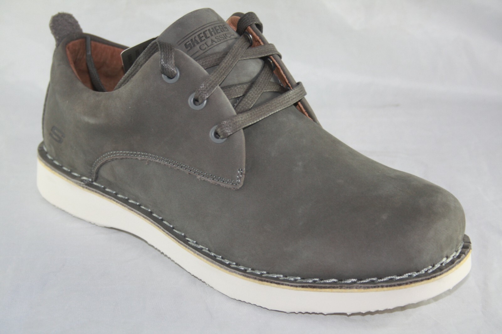 MEN'S SKECHERS SOLDEN-TALONE CHARCOAL 65307/CHAR CLASSIC FIT AIR COOLED |  eBay