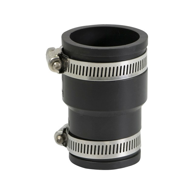 Supply Giant 6i52 Flexible PVC Reducing Coupling With Stainless Steel