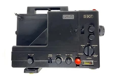 WORKING Eumig S907 Super 8 Movie Projector w/ Reel & Super8 adapter - As-is