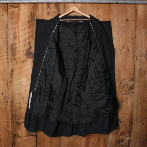 DSCP Garrison Collection Black All Weather Trench Coat w/Full Liner Men's 46R - Picture 5 of 6