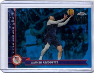 2024 Topps Chrome U.S. Olympic & Paralympic Jimmer Freddette #103/150