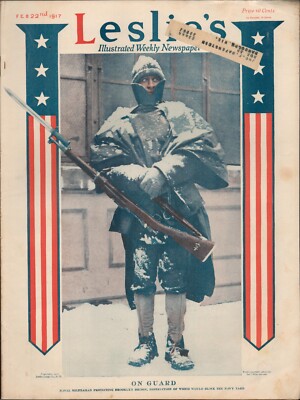 leslie's magazine--Feb 22 1917-----20 | eBay
