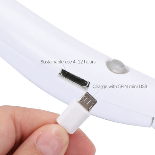 Portable USB Rechargeable Neckband Sport Fan Lazy Neck Hanging Dual Cooling Fan - Picture 28 of 32