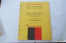 New Holland 675S, 675T,677S&T Manure Spreader Dealer's Parts Book Service manual