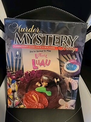 Murder Mystery Party Lethal Luau Dinner Game Bepuzzled 2003 New Sealed In Box