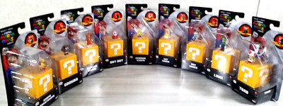 Super Mario Bros Movie NEW Lot of  9  1 inch Figures Jakks Pacific Nintendo