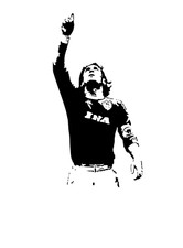 adesivi Muro -  1 wall-stickers  - Francesco Totti - Roma - 51 cm x 1 mt