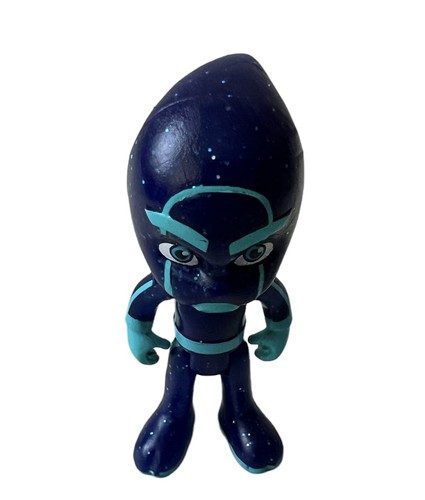 Disney Jr PJ Masks Night Ninja Villain 3” Figure Blue Glitter Frog Box Just Play - Picture 2 of 7