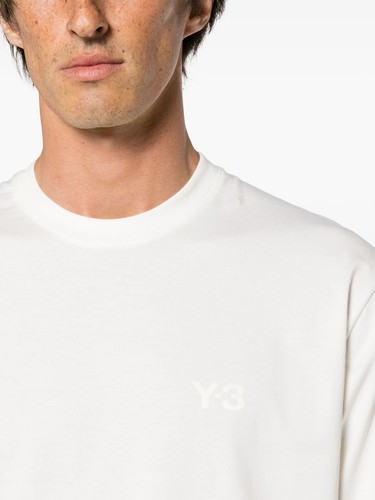 Y-3 Logo Cotton T-shirt Long Sleeve adidas Yamamoto IV8231 Men's Size Large New - Picture 2 of 14