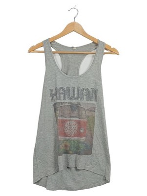 Rip Curl Damen Tanktop Hawaii Motiv Grau Gr. M Racerback