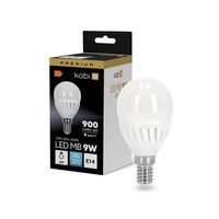 Kobi Premium LED Lampe E14 9W 6000K Kaltweiß 900Lm Kugel 200°