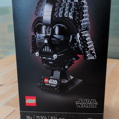 LEGO Star Wars Darth Vader Helm 75304 Vollständiges Set, 834 Teile, 18+