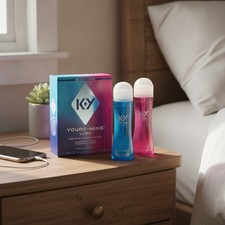 1.69 Fl Oz Each: Yours  Mine Couples Lube - Enhance Your Intimacy Together