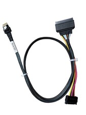 PCIe Gen4 SlimSAS 4X To U.2 NVMe Cable 75CM High Speed Internal Data Wire