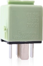 61368373700 Relay, 5-Pin Automotive Fuel Pump Relay, Compatible with BMW Car Ser