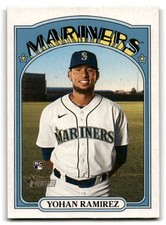2021 Topps Heritage #530 Yohan Ramirez RC (ref 207704)