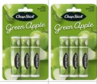 6 Tubes Green Apple Chap Stick Lip Moisturizer Chapstick