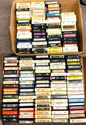 8-Track Tapes - Classic Rock / Hard Rock / Pop / Other - You Choose!