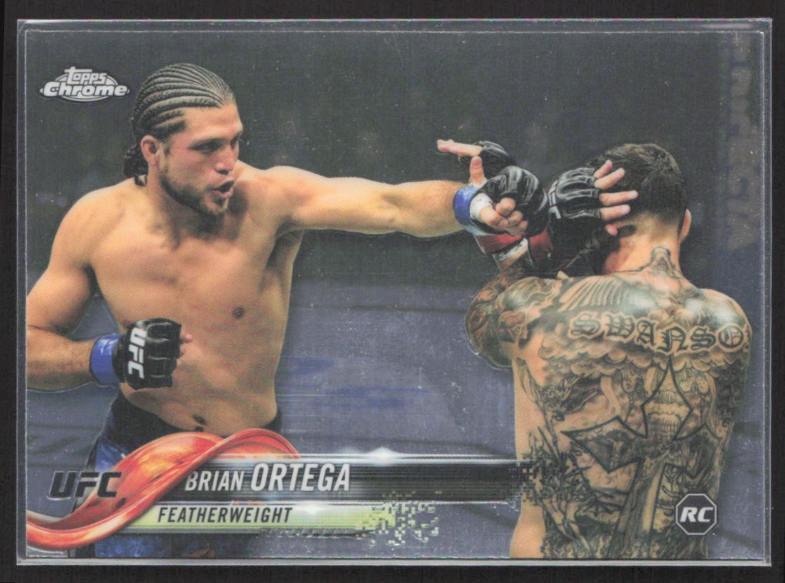Brian Ortega 2018 Topps Chrome UFC #79 RC