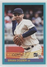 2018 Panini Donruss Retro 1984 Teal Border 168/199 Brian Dozier #249 y0i