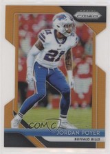 2018 Panini Prizm Orange Prizm 217/249 Jordan Poyer #180 f1i