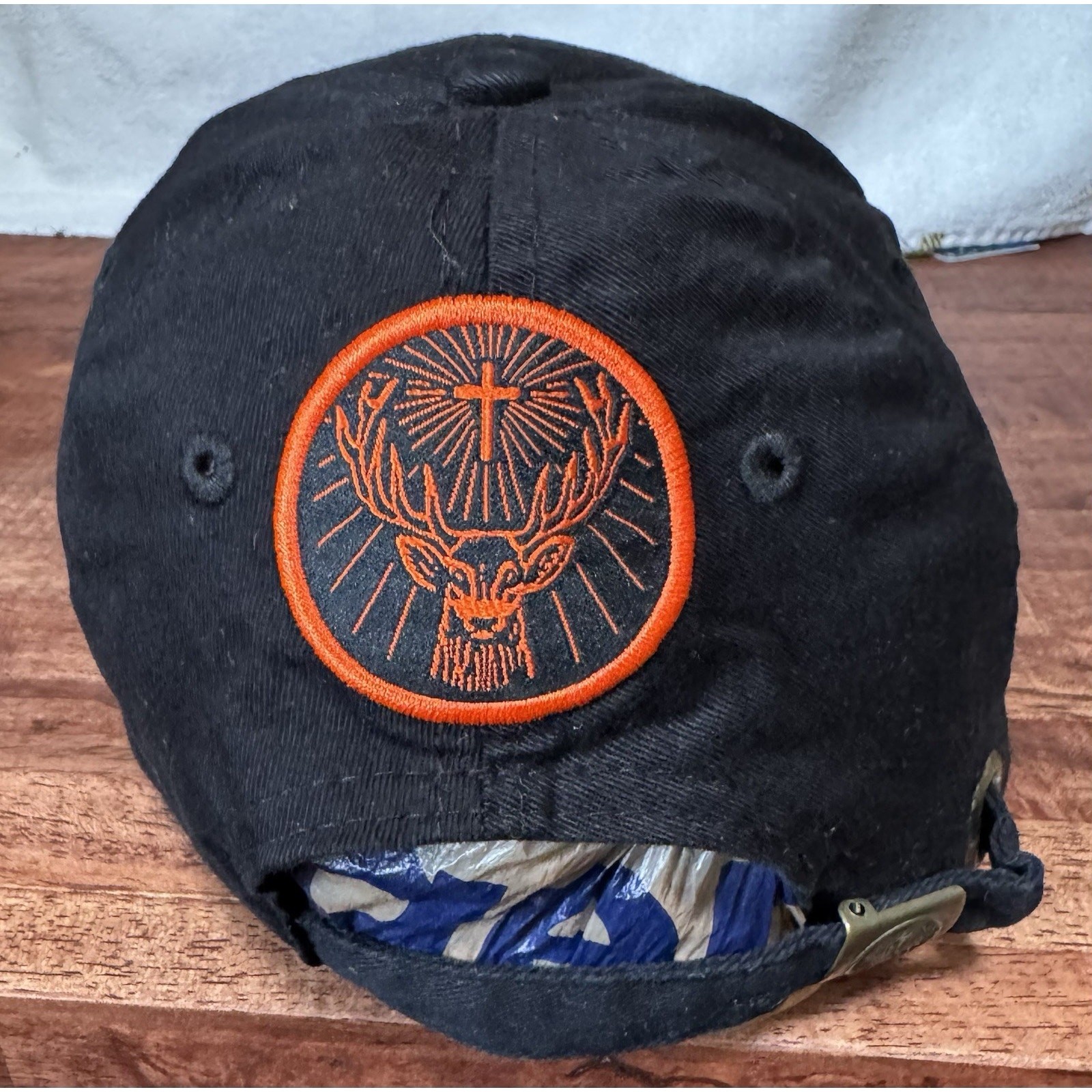 Jagermeister Hat Adjustable Strapback Cap Black O… - image 3