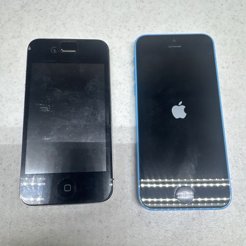 Apple iPhone 4s A1387 8GB Black And iPhone 5c model A1532