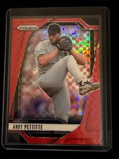 Andy Pettitte 2025 Prizm - Red Power Prizm #14/99 - New York Yankees