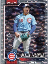 Daniel Palencia 2026 Topps #158 Silver Crackle Foil
