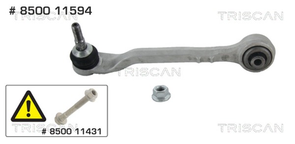 Querlenker Dreieckslenker Triscan 8500 11594 FüR BMW F30 F21 F23 F31 F32 F20 F22-image