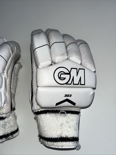 GM Gunn & Moore 303 Cricket Gloves Youths RH Batsman Batter Protection - Picture 3 of 10