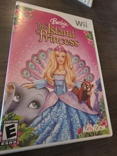 Barbie: Island Princess - Nintendo Wii Comes With Case And Book TESTED