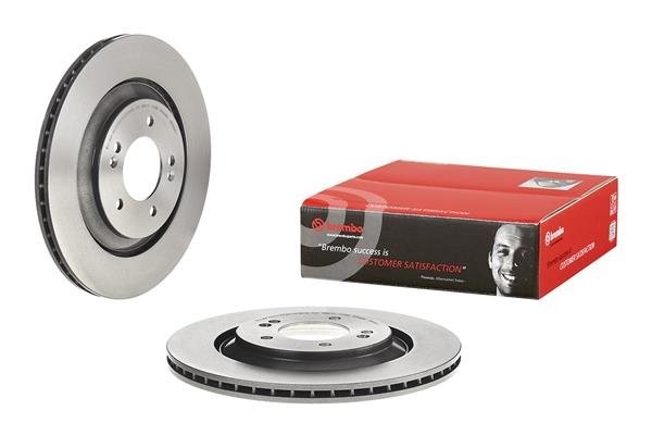 2x Brake Discs Pair Vented fits HYUNDAI i30 PD, PDE 2.0 Rear 2017 on G4KH 314mm - Image 10