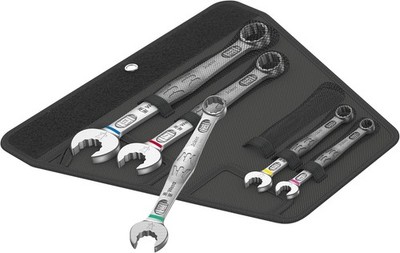 Wera 6003 Joker 5 Set 1 metrisch Ringmaulschlüssel-Satz - 5-teilig (05020230001)