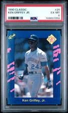 144691958 Ken Griffey Jr 1990 Classic Blue #20 PSA 6