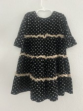 Robe En Velours Hanna Andersson Pour Enfant - Taille 110 (5-6 Ans) - Occasion Très Bon État