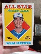 1988 Topps - All-Star Tom Henke #396