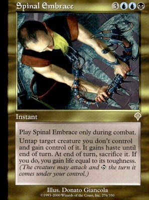Invasion #276 Spinal Embrace