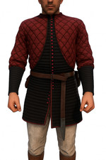 Medieval Padded Gambeson   Quilted Armor Coat for Knights, Cosplay  Historical