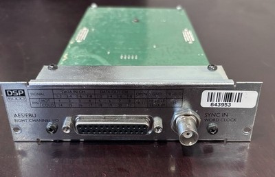 TC Electronic DSP6000 I/O Card for System 6000 MKII
