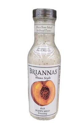 Brianna's Poppy Seed Dressing, 12-Ounce Bottles (Pack of 2)